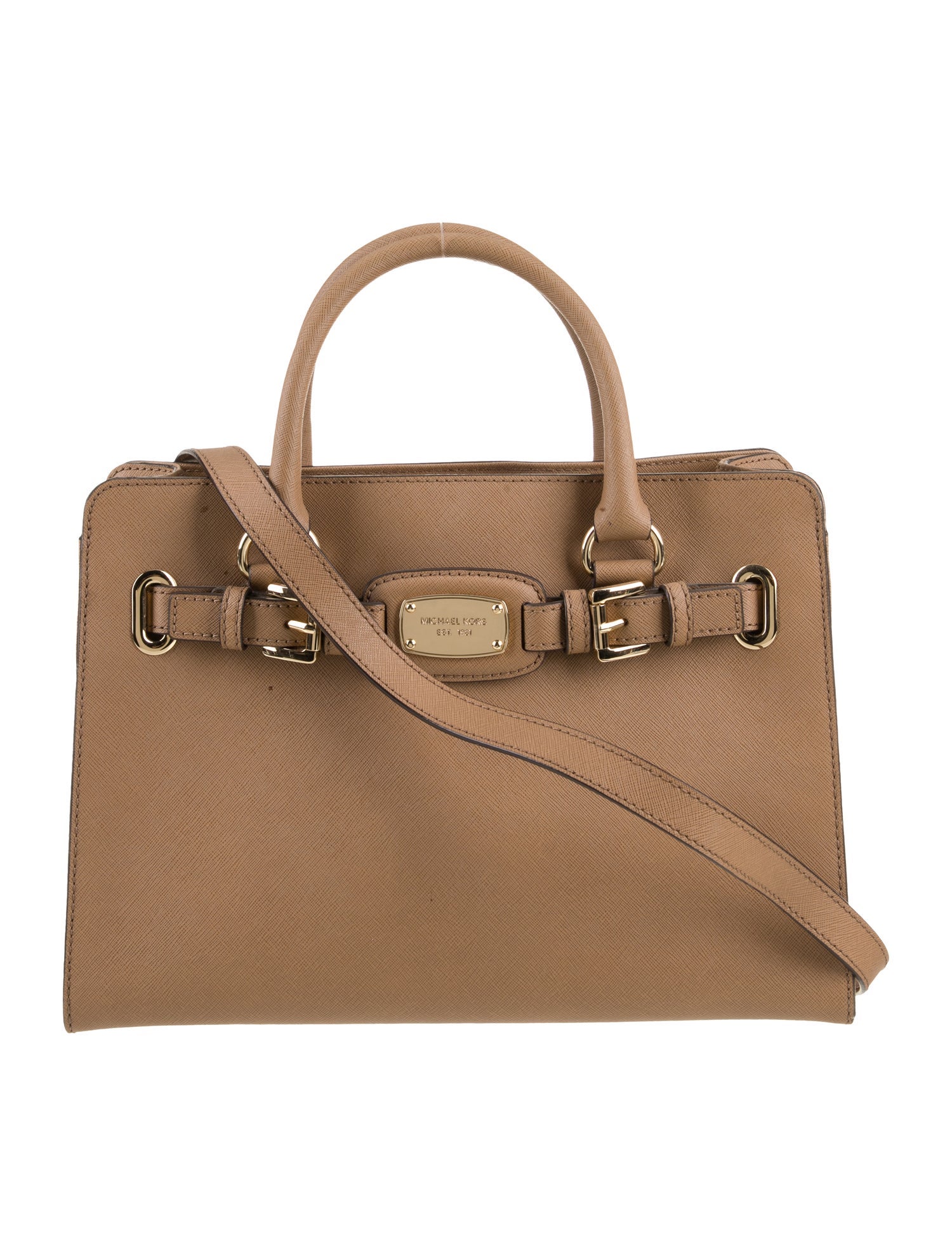 Michael Kors Saffiano Leather Top Handle Bag