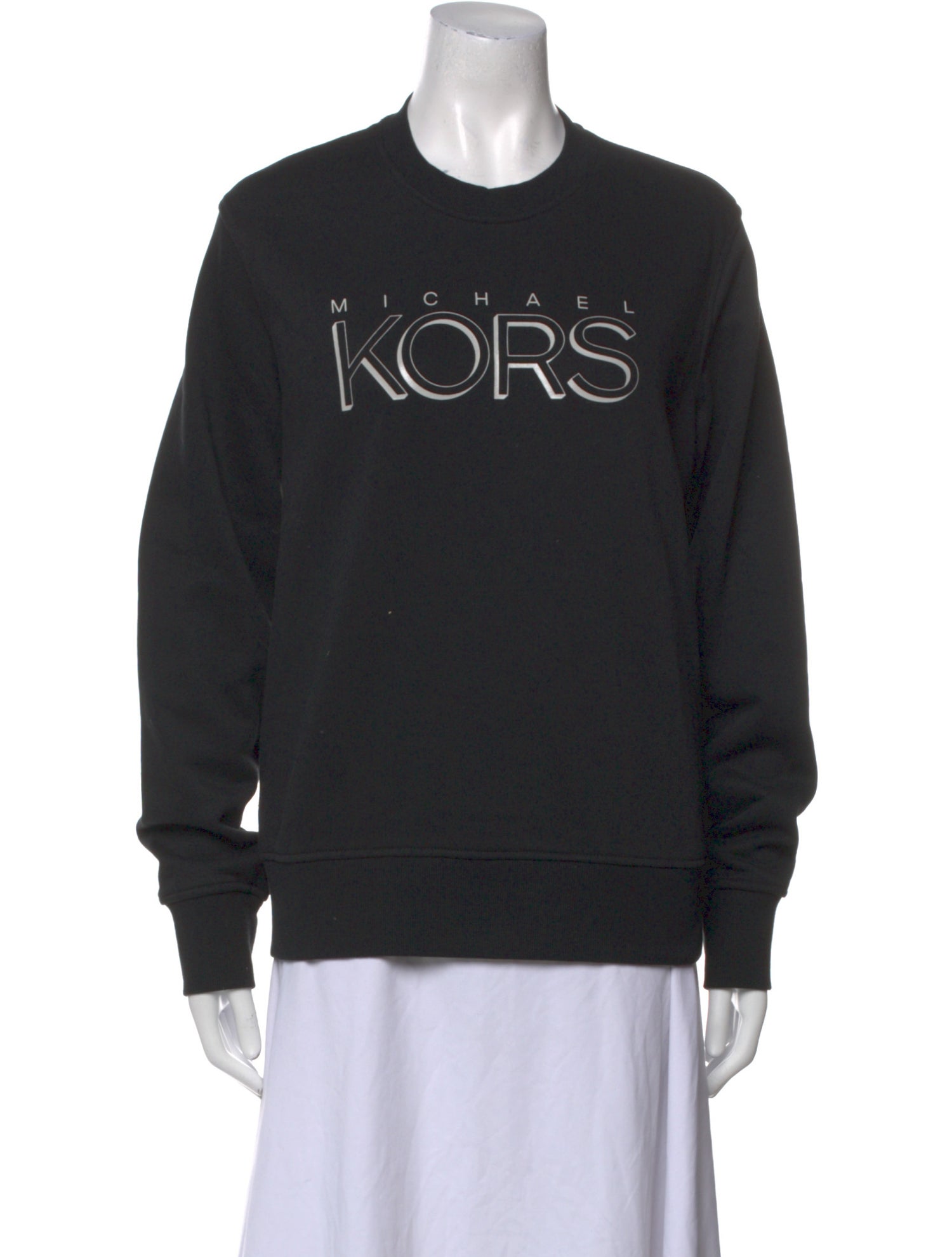 Michael Kors Graphic Print Crew Neck Sweatshirt