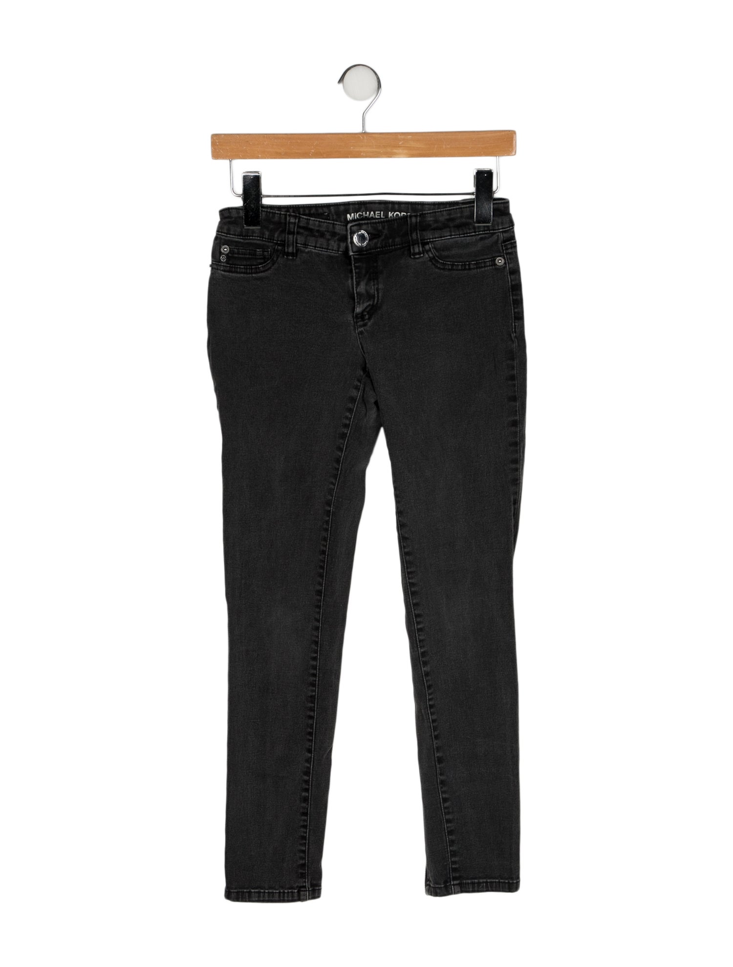 Michael Kors Low-Rise Skinny Leg Jeans
