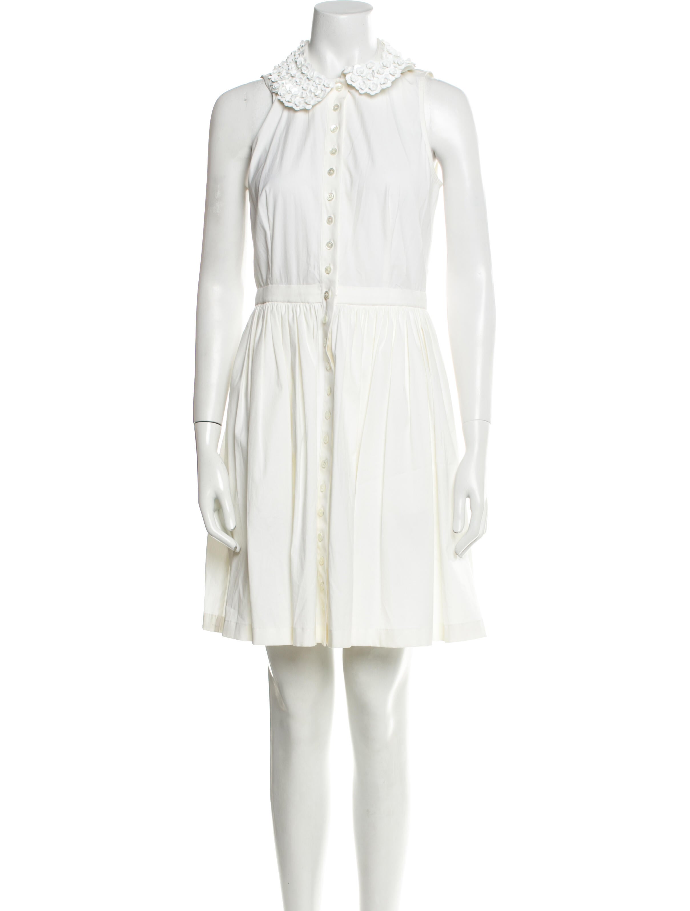 Michael Kors Mock Neck Mini Dress