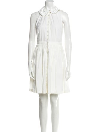 Michael Kors Mock Neck Mini Dress