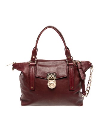 Michael Kors Leather Top Handle Bag