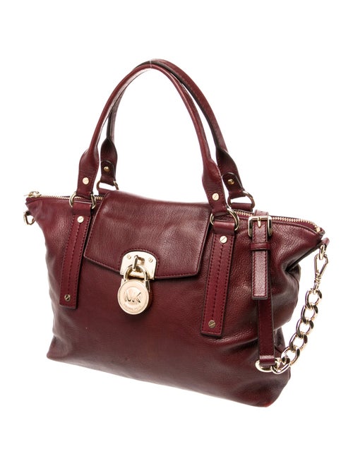 Michael Kors Leather Top Handle Bag