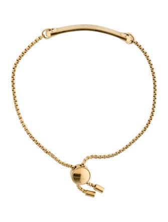 Michael Kors Logo Plaque Slider Bracelet