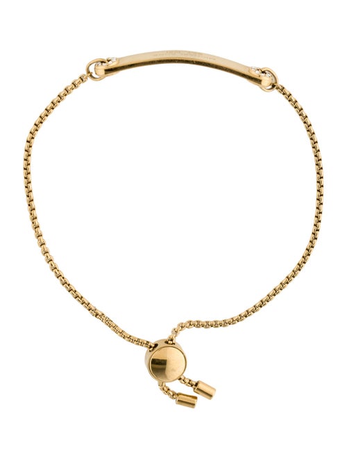 Michael Kors Logo Plaque Slider Bracelet