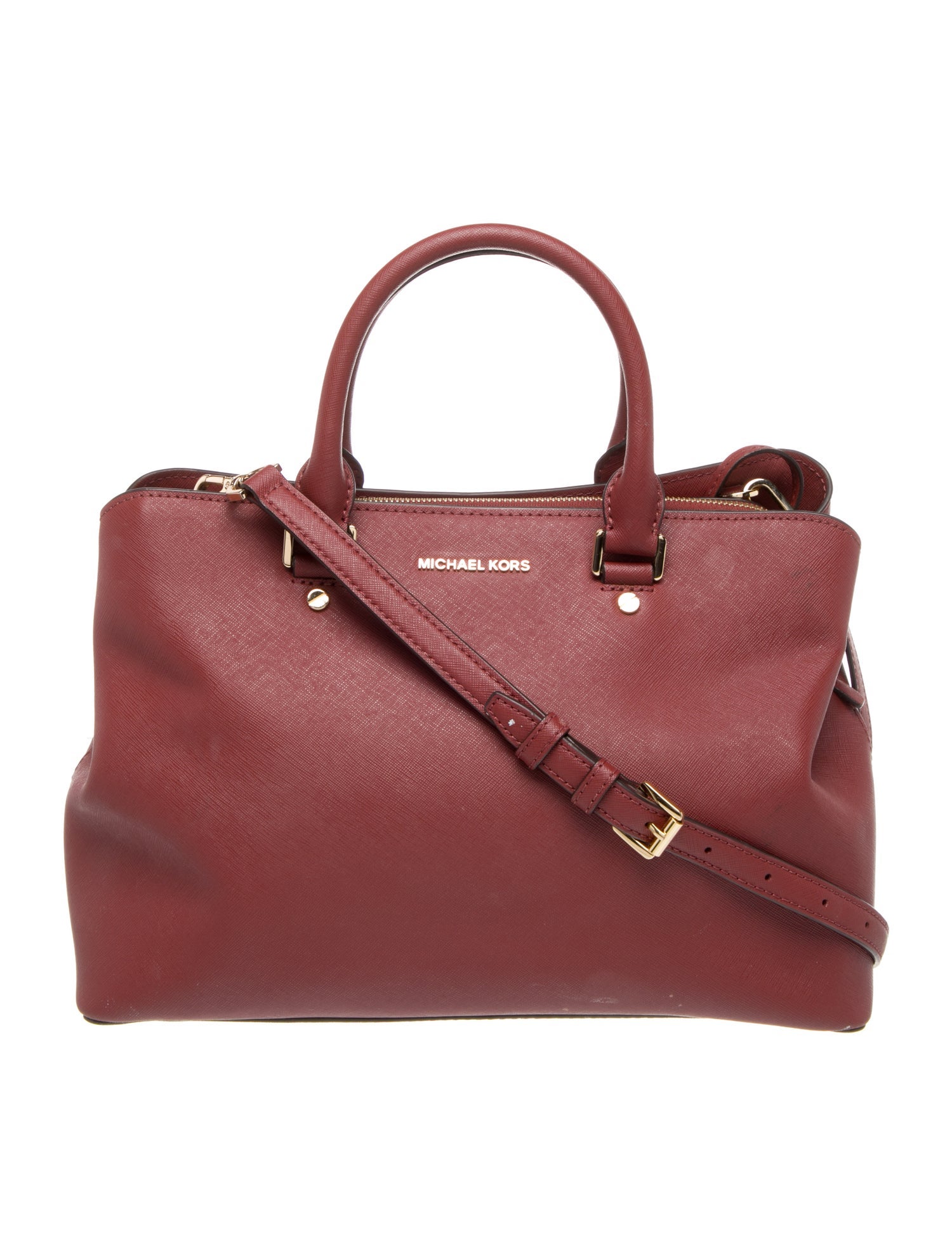 Michael Kors Leather Top Handle Bag