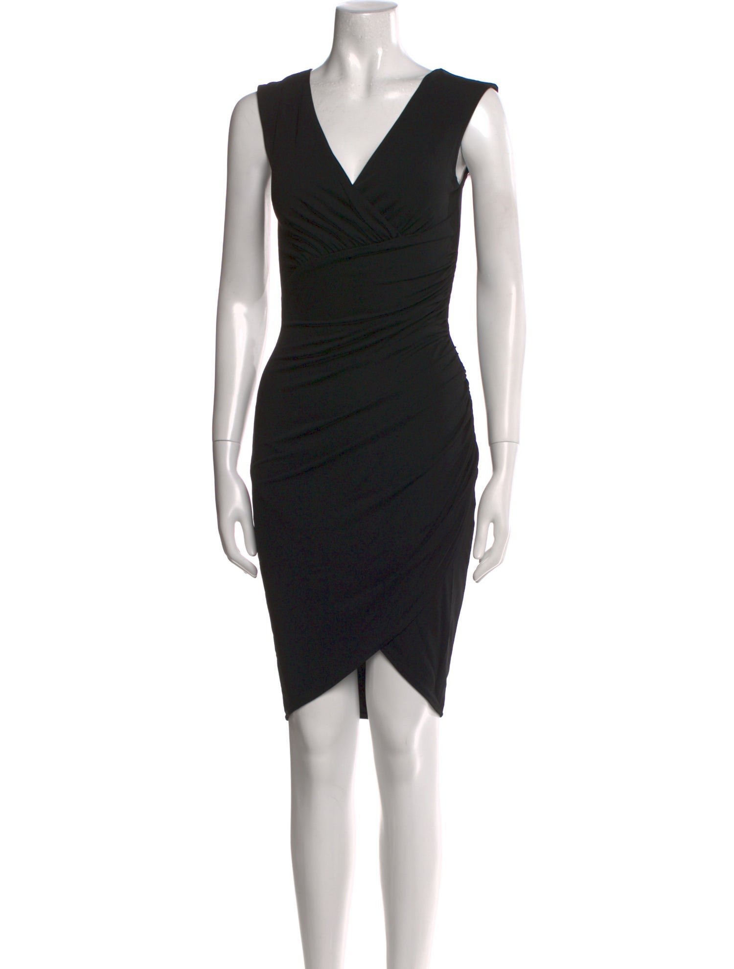 Michael Kors V-Neck Knee-Length Dress