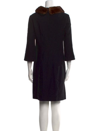 Michael Kors Virgin Wool Mini Dress