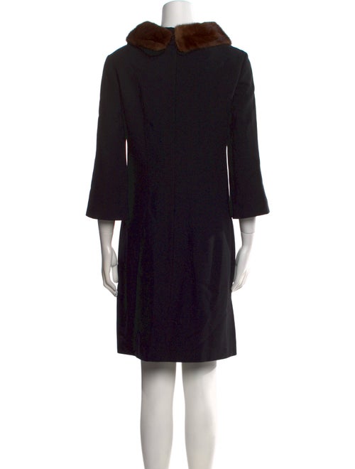 Michael Kors Virgin Wool Mini Dress