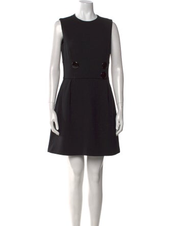 Michael Kors Virgin Wool Mini Dress