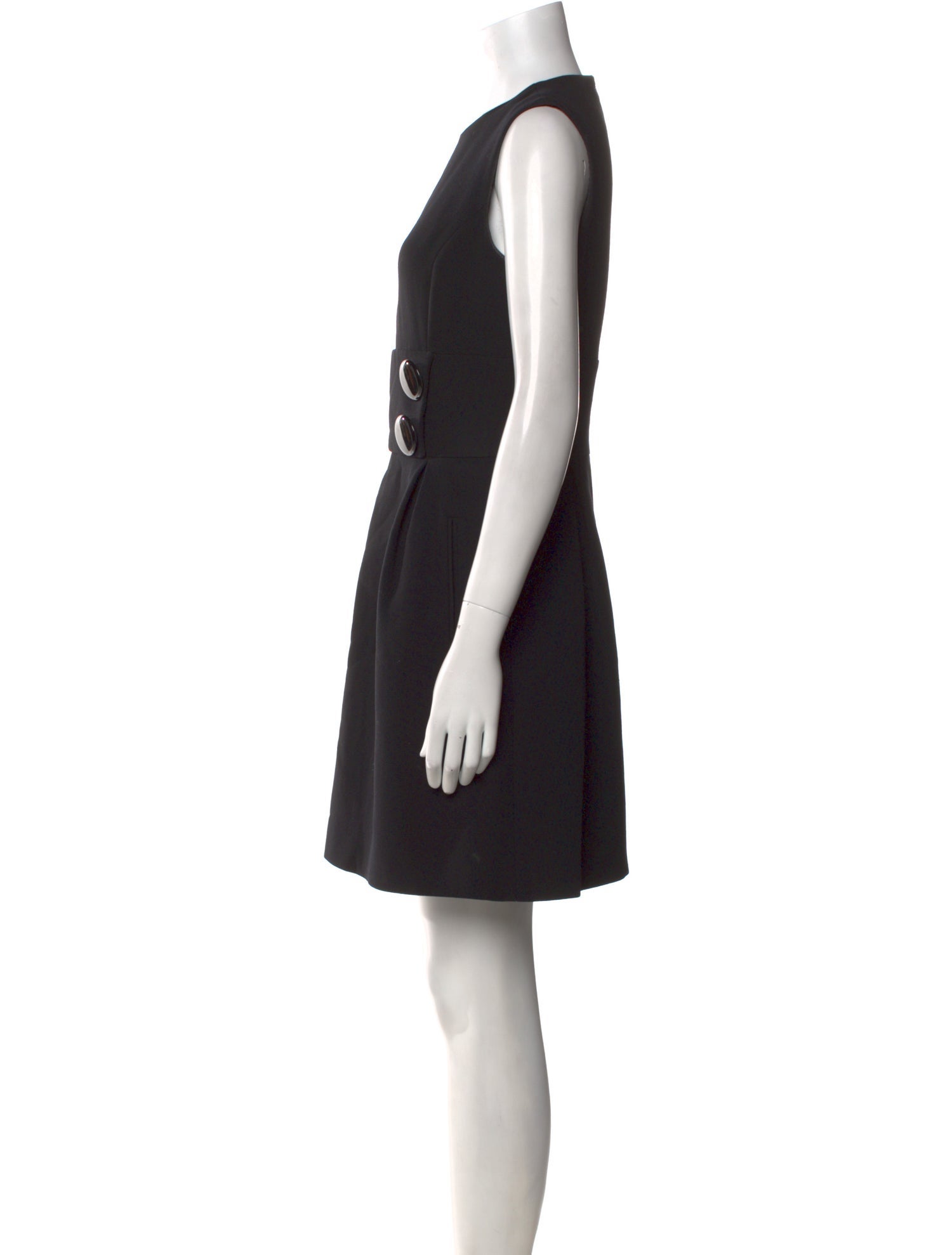 Michael Kors Virgin Wool Mini Dress