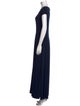 Michael Kors Crew Neck Long Dress