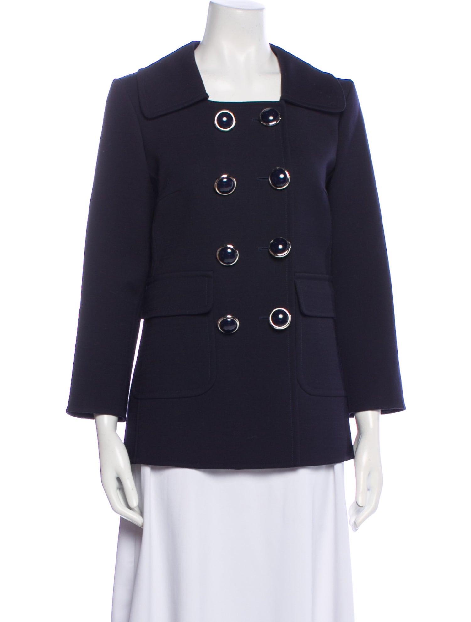 Michael Kors Virgin Wool Peacoat