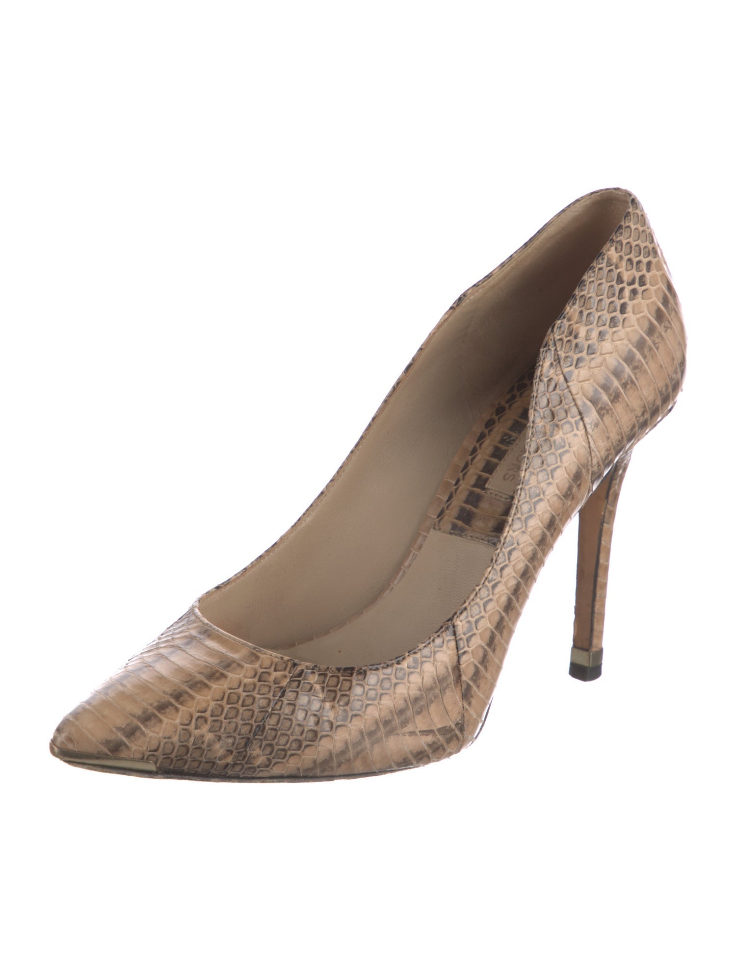 Michael Kors Snakeskin Animal Print Pumps
