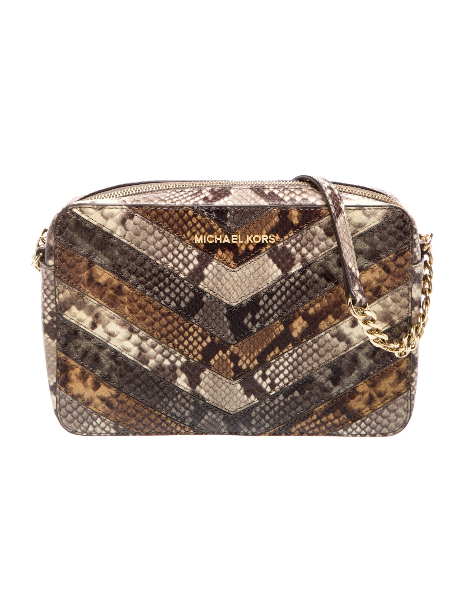 Michael Kors Leather Minaudière