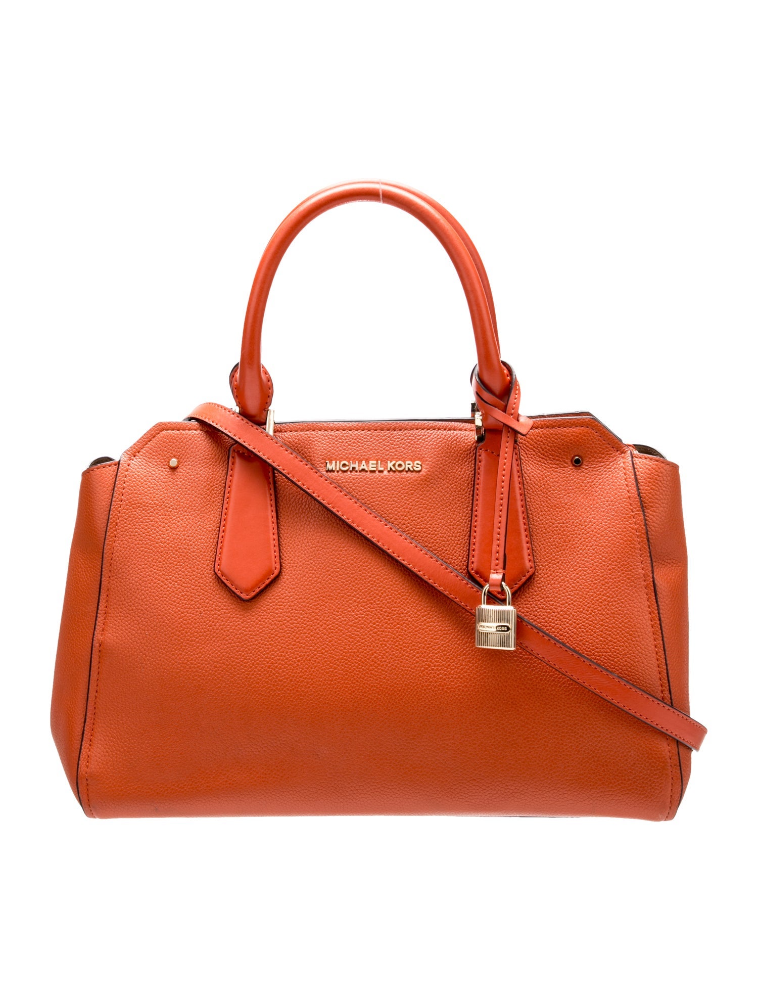 Michael Kors Saffiano Leather Top Handle Bag