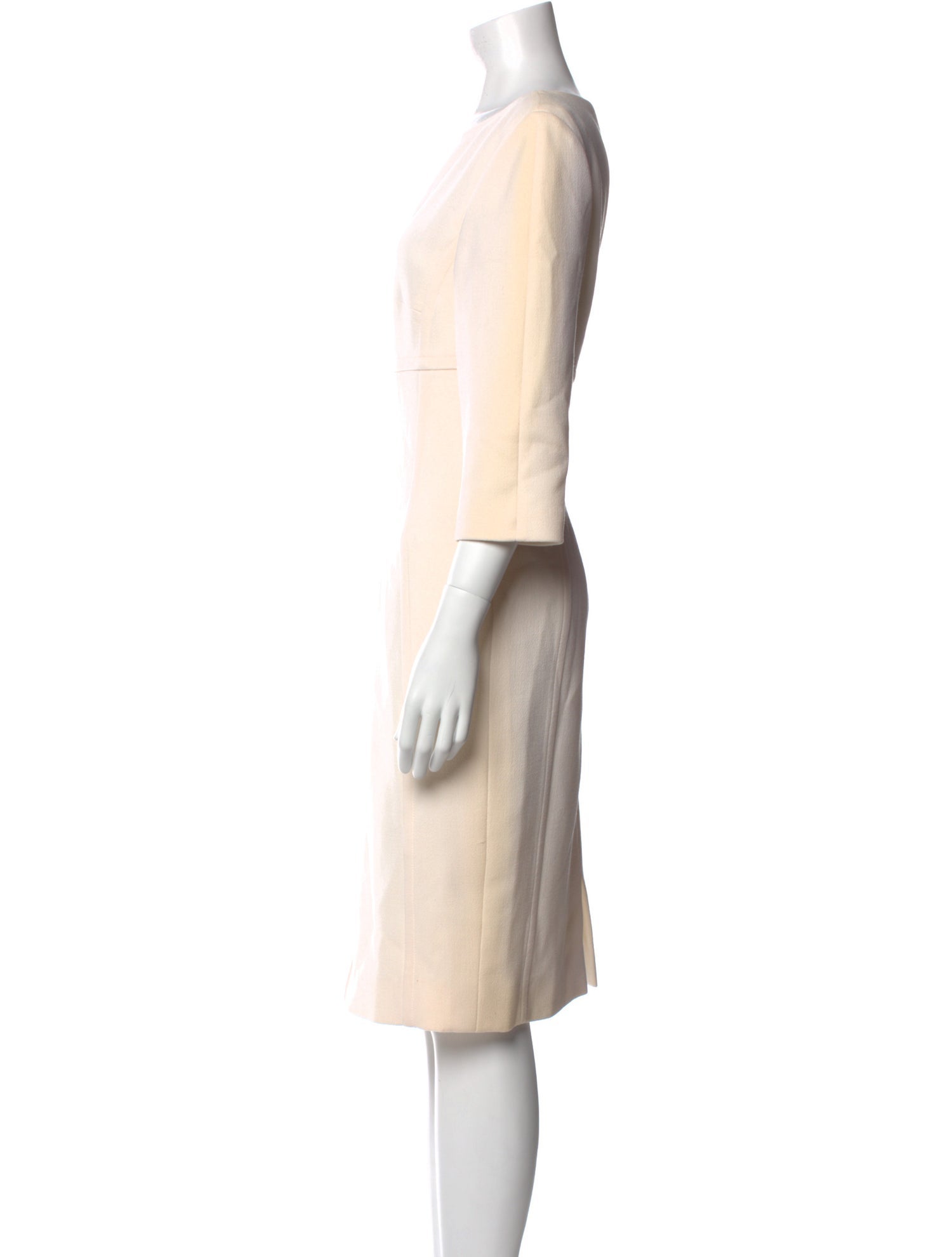 Michael Kors Bateau Neckline Knee-Length Dress