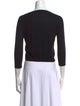 Michael Kors Cashmere Crew Neck Crop Top