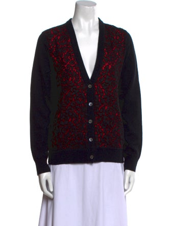 Michael Kors Cashmere Printed Sweater