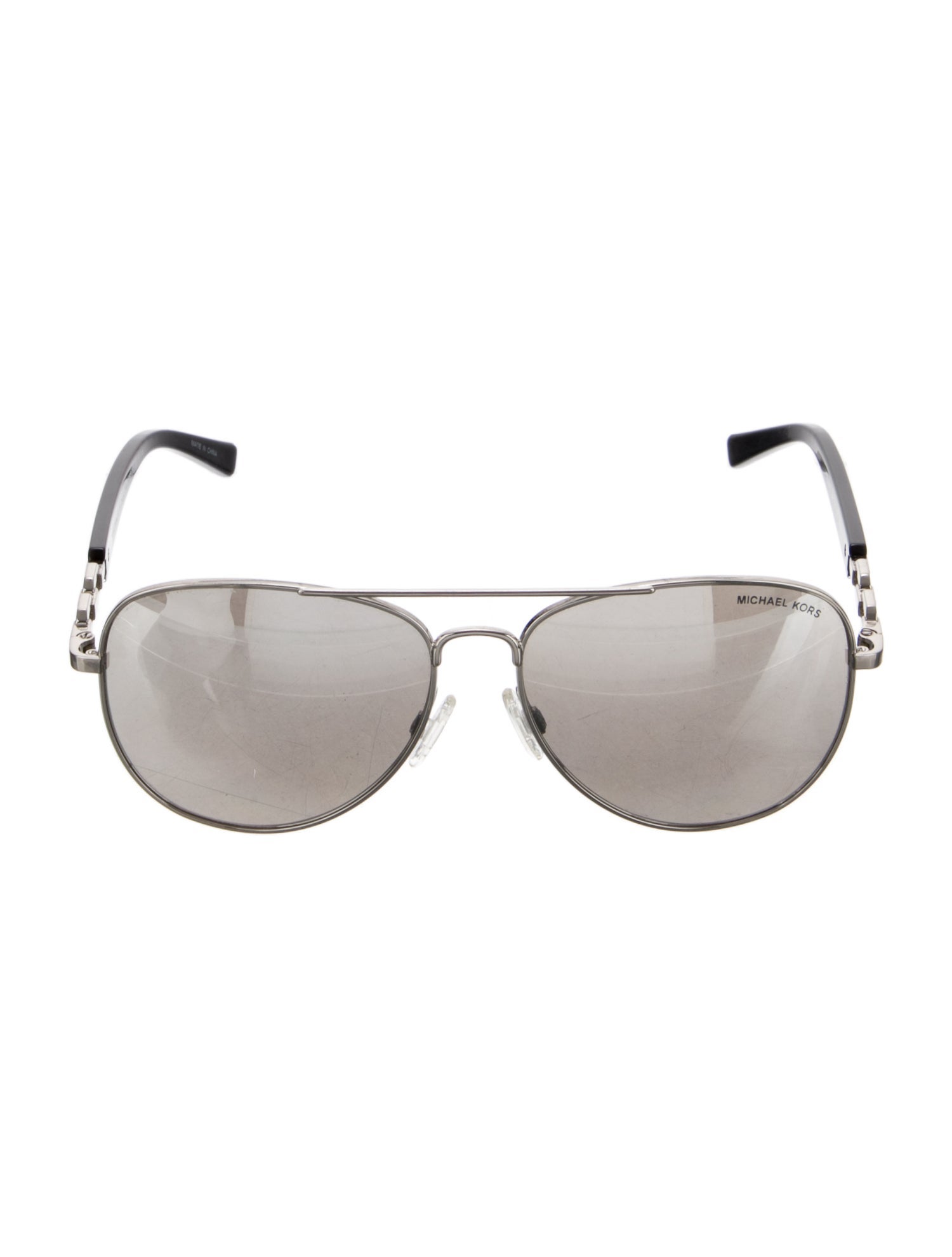 Michael Kors Aviator Tinted Sunglasses