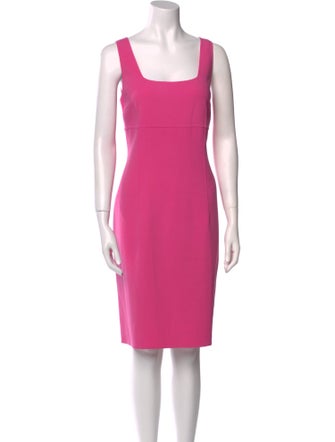 Michael Kors Virgin Wool Knee-Length Dress
