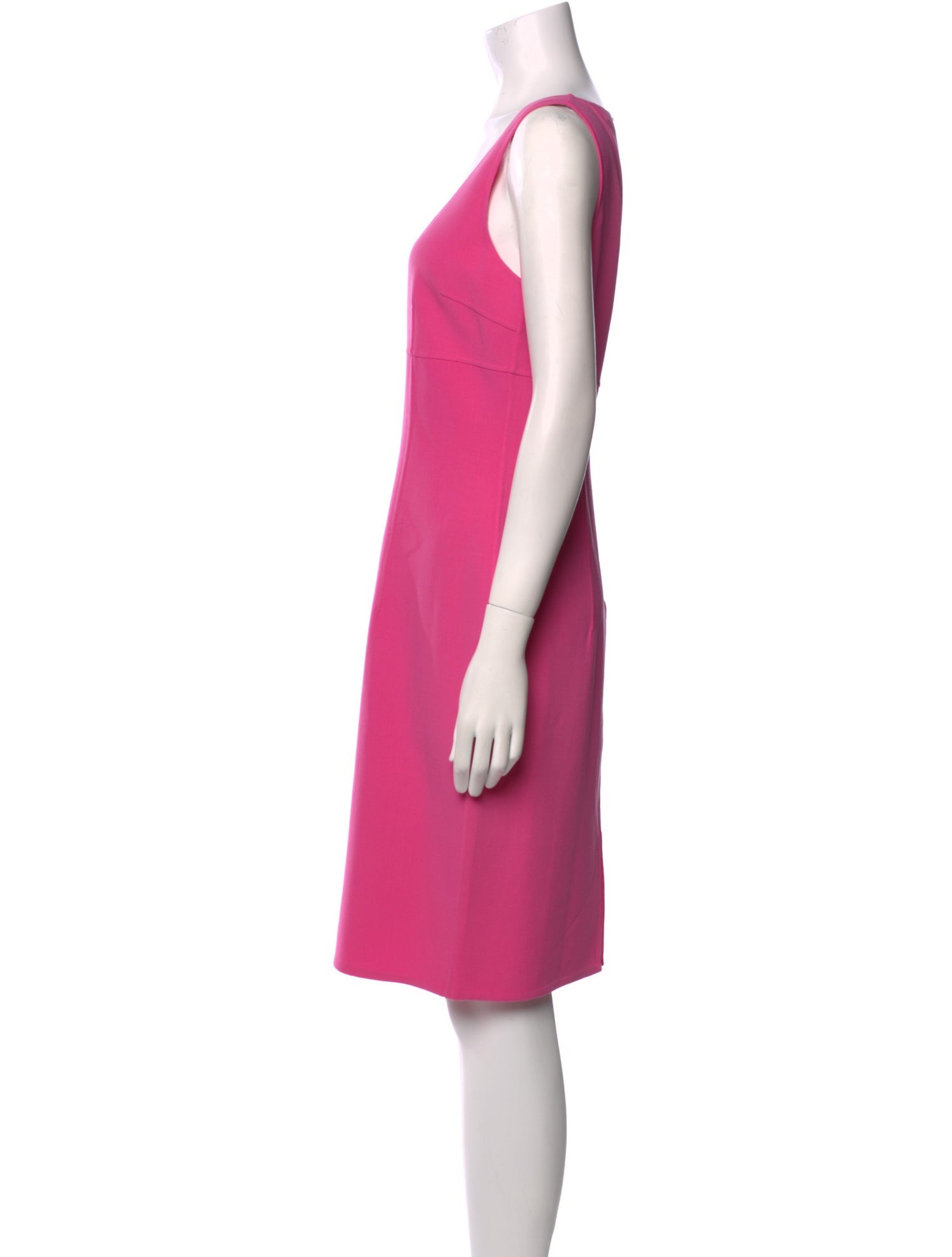 Michael Kors Virgin Wool Knee-Length Dress