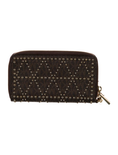 Michael Kors Leather Patterned Wristlet
