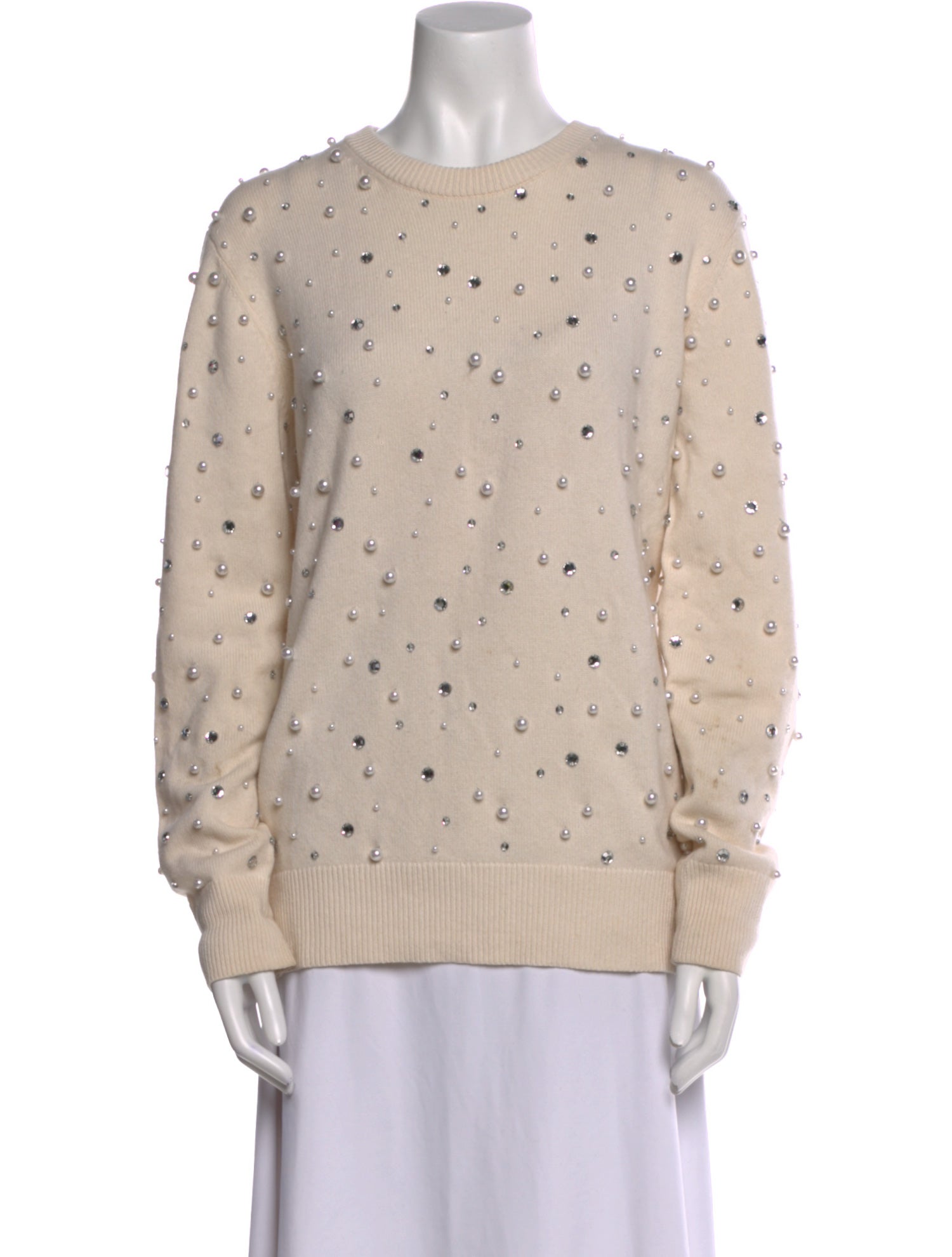 Michael Kors Collection Cashmere Crew Neck Sweater