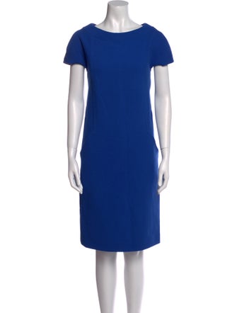 Michael Kors Virgin Wool Knee-Length Dress