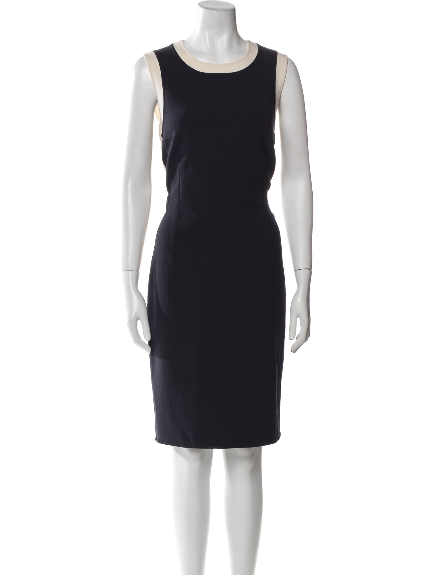 Michael Kors Virgin Wool Knee-Length Dress