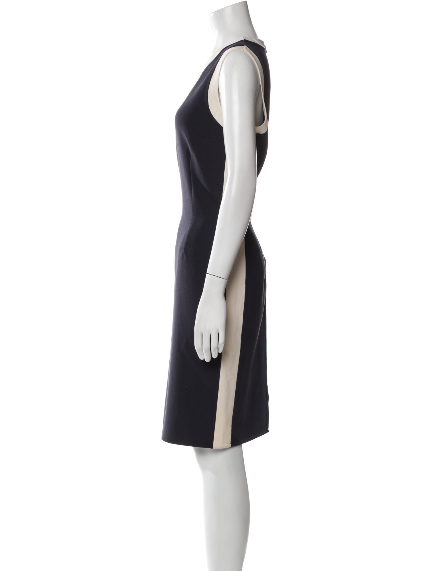 Michael Kors Virgin Wool Knee-Length Dress