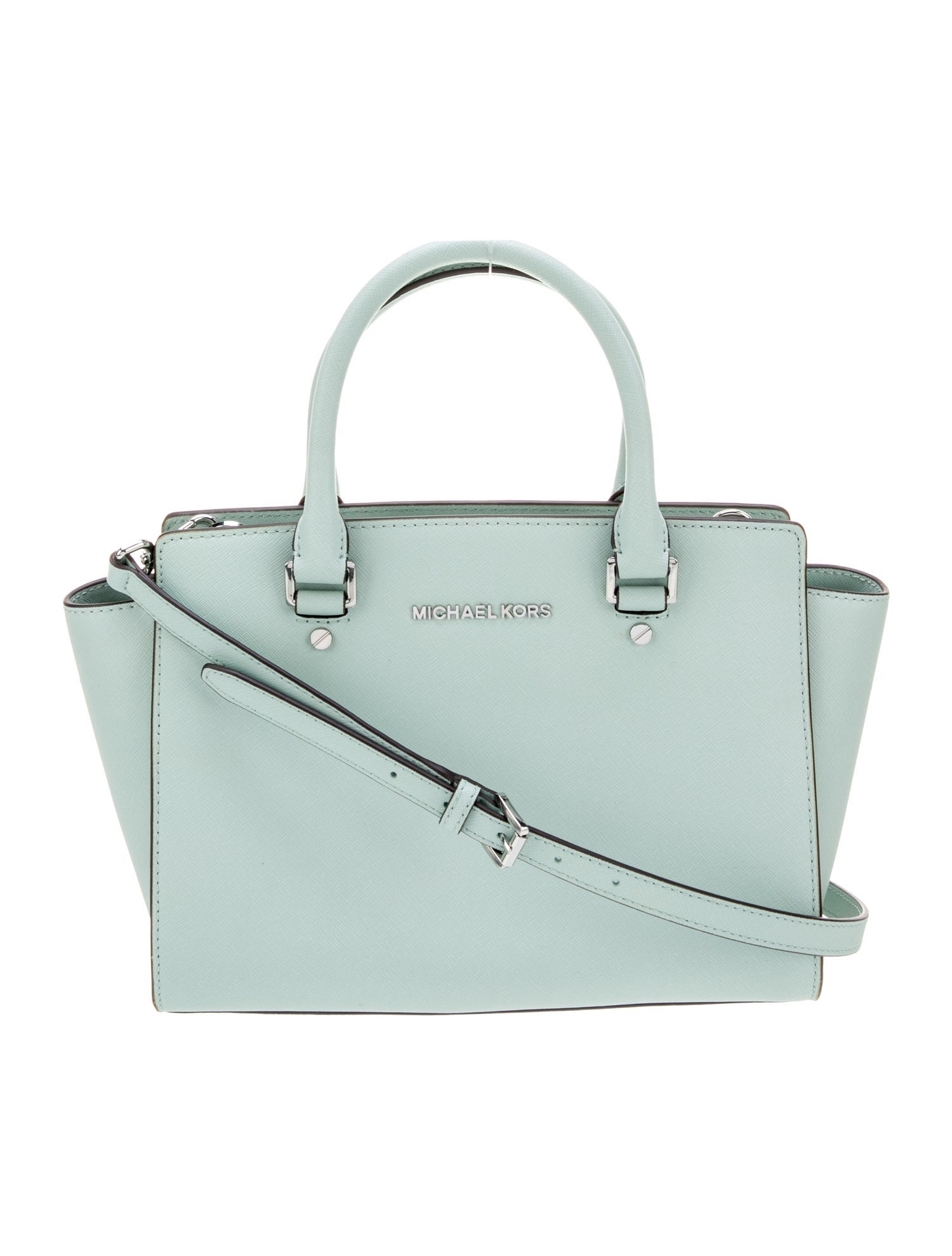 Michael Michael Kors Saffiano Leather Top Handle Bag