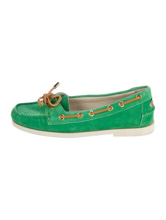 Michael Kors Suede Printed Moccasins