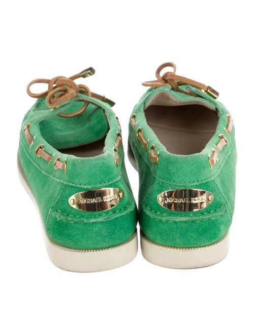 Michael Kors Suede Printed Moccasins