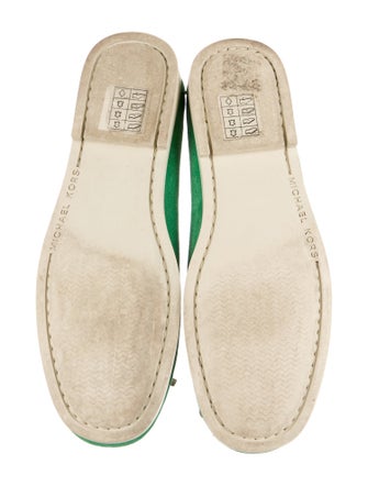 Michael Kors Suede Printed Moccasins