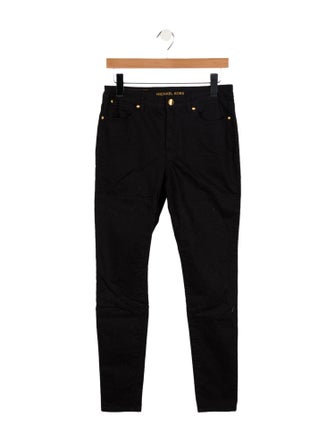 Michael Kors Mid-Rise Skinny Leg Jeans