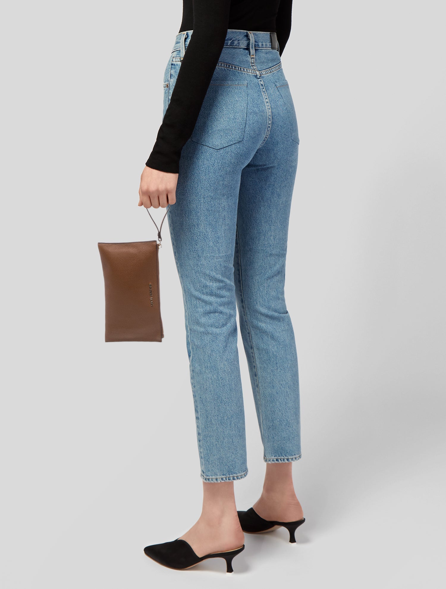 Michael Kors Leather Clutch