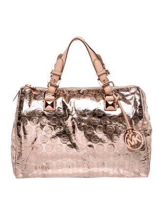 Michael Kors Leather Top Handle Bag