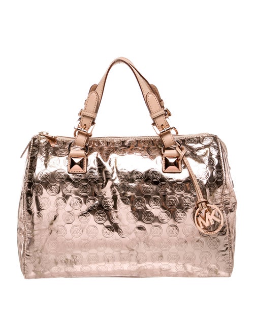 Michael Kors Leather Top Handle Bag