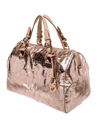 Michael Kors Leather Top Handle Bag