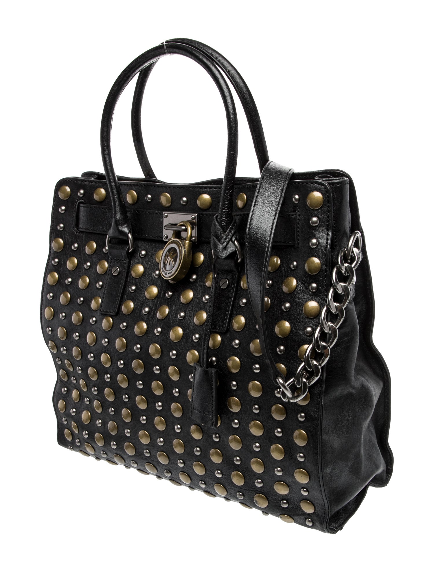 Michael Kors Leather Top Handle Bag