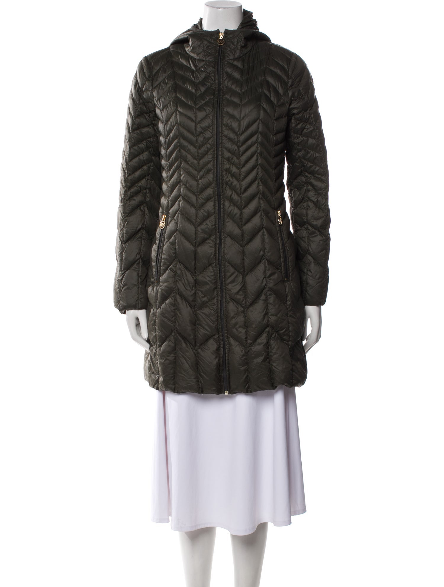 Michael Kors Nylon Down Coat