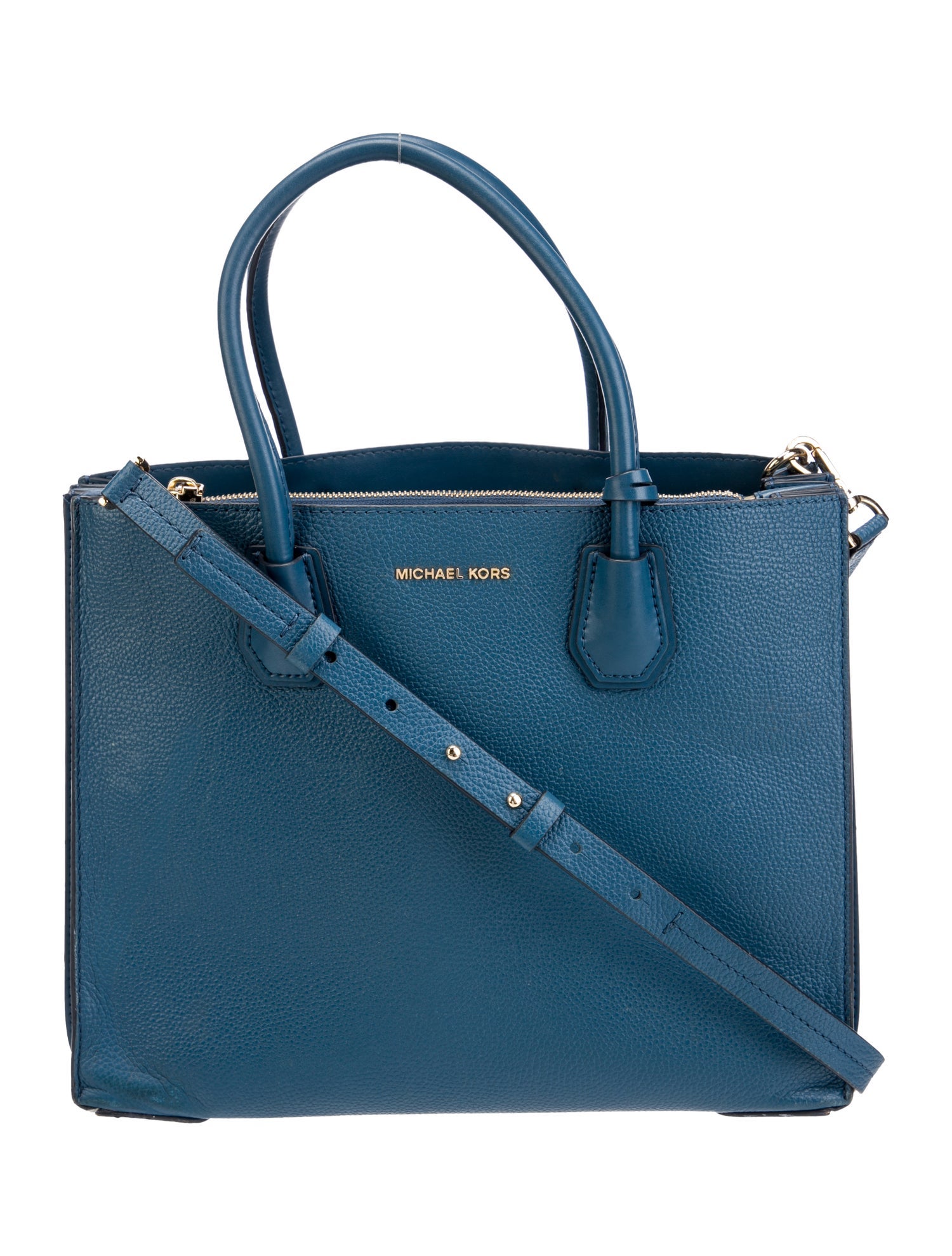 Michael Kors Leather Top Handle Bag