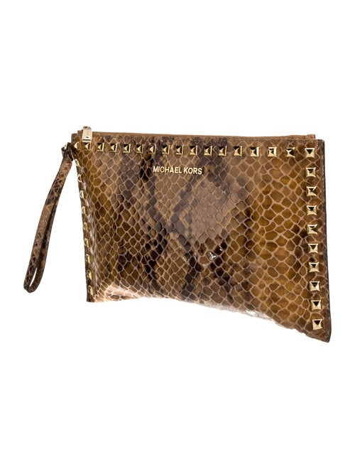 Michael Michael Kors Leather Clutch