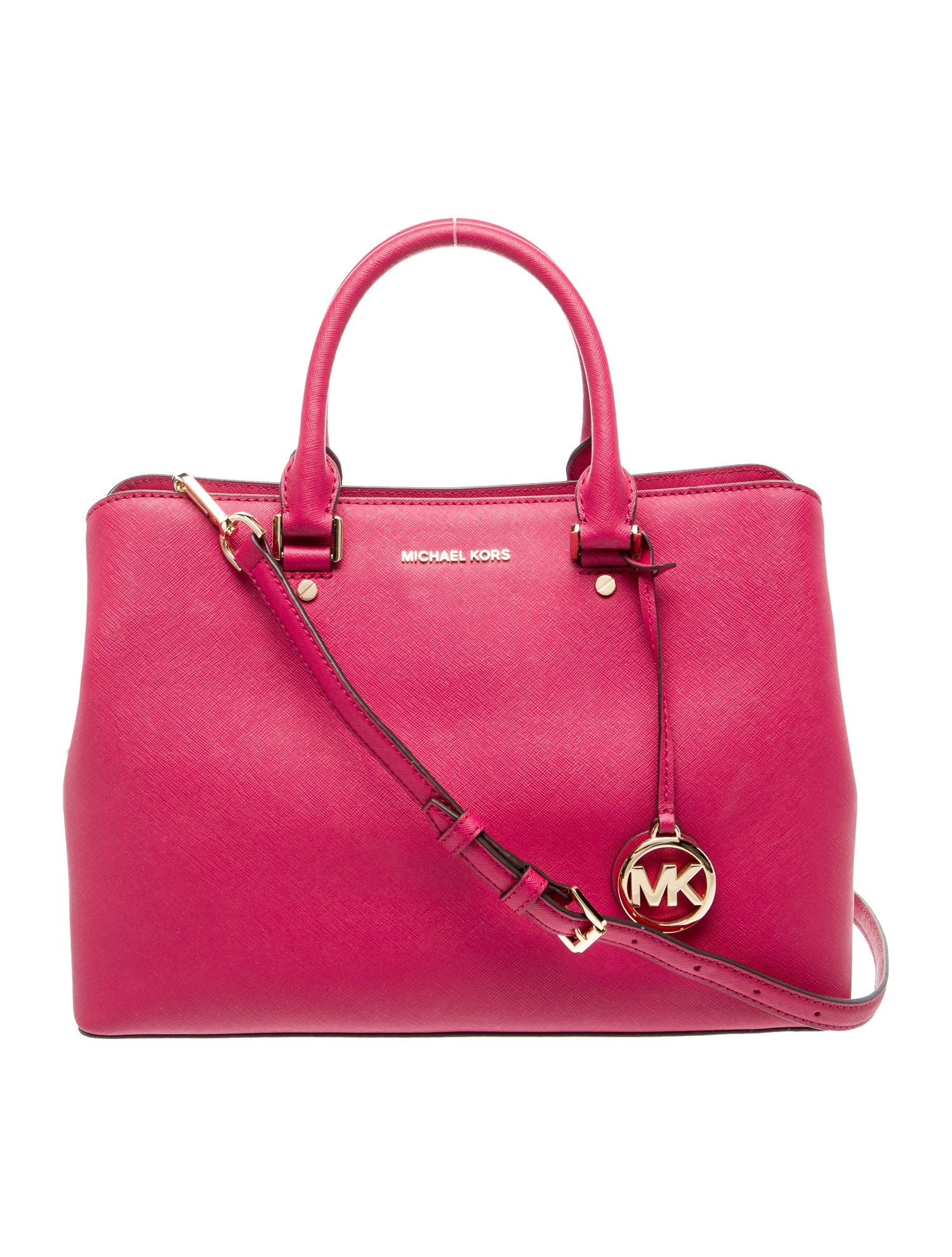 Michael Kors Saffiano Leather Top Handle Bag