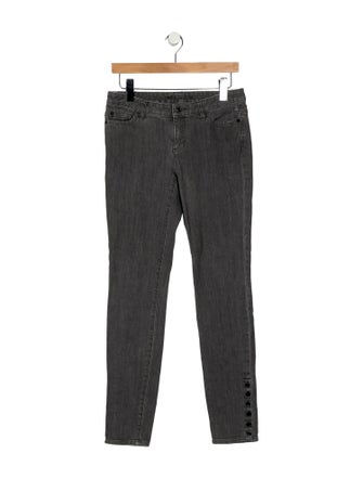 Michael Kors Mid-Rise Skinny Leg Jeans