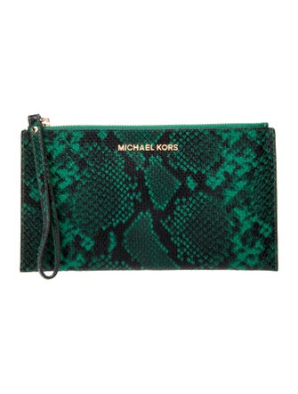 Michael Kors Leather Clutch