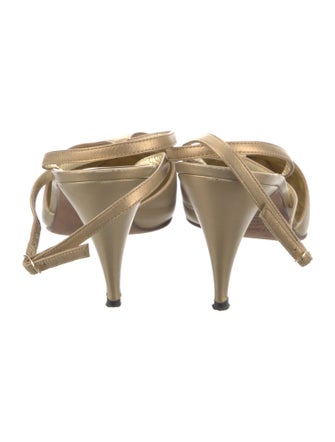 Michael Kors Leather T-Strap Pumps