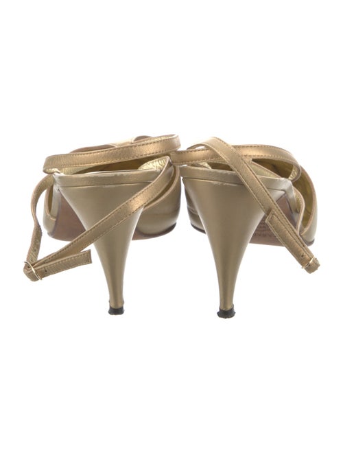 Michael Kors Leather T-Strap Pumps