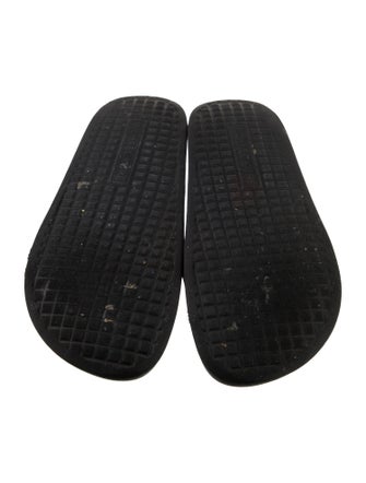 Michael Kors Leather Printed Slides